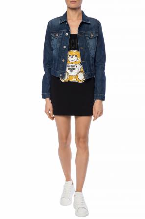 Branded sleeveless dress, zdjęcie 2 Branded sleeveless dress od Moschino